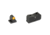 XS Sights DXT2 Big Dot, Tritium Night Sight, For Desert Eagle (.44 Mag/.50AE), Standard Height, Orange Front Outline, Green Tritium Front/Rear, MR-X001S-5N