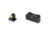 XS Sights DXT2 Big Dot, Tritium Night Sight, For Desert Eagle (.44 Mag/.50AE), Standard Height, Yellow Front Outline, Green Tritium Front/Rear, MR-X001S-5Y