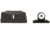 XS Sight Systems DXW Big Dot Pistol Tritium Night Sight, Springfield Armory EMP, Matte Black, Standard, SP-0006S-3