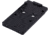 XS Sight Systems Optic Mount, Fits GLOCK 19 MOS, Converts MOS Footprint to Trijicon RMR/Holosun 507, Nitride Finish, Black