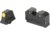 XS Sight Systems R3D 2.0 Night Sight, Glock Optic/Supp 17,19,22-24,26,27,31-36,38, Orange, GL-R204P-6N
