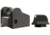 XS Sight Systems Winged Ghost Ring w/Standard Dot Tritium Front Sight, Mossberg 500, 590, 930, Matte Black, Standard, MB-1001-4