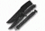 XTS HK 718BK Fixed Blade Knife, Black HK 718BK