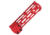 XTS AR-15 M-Lok Rail, 7 in, Red, XTS-ADZ07-RD