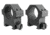 Yankee Hill Machine 4-Screw Scope Ring Set Medium One Inch Picatinny Matte Black