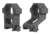 Yankee Hill Machine Offset Combo Scope Ring Set Tall/Offset 30mm Weaver Matte Black