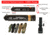 Z-Bolt Infrared Dot Laser Designator, Restricted Sale, 5.000 Meter Range, ANSI CLASS 3R, 4 Pcs Kit, Coyote Brown, MARK-4ir-KIT-4-SP-CB