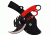 Z-Hunter 11.5in, Stainless Steel Blade, Red Cord Wrapped Stainless Steel Handle ZB-AXE3R