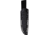 ZA-PAS Knives Expandable Fixed Micarta Knife, 11.13in Overall, 6in Black Cerakote Carbon Steel Blade, Brown Micarta Handle, ABS Sheath, S0034