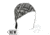 Zan Headgear Welders Cap, Cotton, Black Paisley, Size 7.0 CPW101S