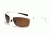 Zeal Optics Backyard Sunglasses, White Gloss Frame and Polarized Dark Grey Lens 10059