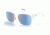 Zeal Optics Capitol Sunglasses, Matte Crystal Frame, Ellume Horizon Blue Lens, Polarized, 11318
