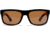 Zeal Optics Essential Sunglasses, Black Gloss Frame, Copper Lens, 10001