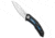 Zero Tolerance Zero Tolerance 0762 TDS Frame Lock Knife Carbon Fiber 3.75" Satin*DISCOUNTED*, Black/Blue, CPM 20CV, adult, BHQ-224616