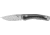 Zero Tolerance Auto Folding Knife, 3.35 in, Plain, CPM MagnaCut, Titanium, carbon fiber, Black, 556