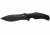 Zero Tolerance Ken Onion Fixed Blade Militray Knife, 5-3/4in, Black 0100