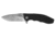 Zero Tolerance Rick Hinderer Folding Knife,3.5in CPM-20CV Steel, Stonewashed and Satin Finish Blade, Carbon Fiber Front, Stonewashed Titanium Back Handle 0562CF