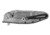 Zero Tolerance Rick Hinderer Folding Knife,3.5in CPM-20CV Steel, Stonewashed and Satin Finish Blade, Carbon Fiber Front, Stonewashed Titanium Back Handle 0562CF