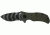 Zero Tolerance Strider Onion Assisted Folding Knife, 3-3/4in, Green, Serrated 0301ST