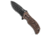 Zero Tolerance Zero Tolerance 0350 A/O Knife Hyena Brown G-10 3.25" Black, Black/Brown, CPM S30V, adult, BHQ-126232