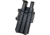 Zero9 Double Mag Case Holster, Single Stack 45cal - Vertical, Tek-Lok, Plain Black, 4037-BW-TEK-VER