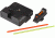 ZEV Technologies Sight Set,.215,Fiber Optic Front,Combat v2 Black Rear SIGHT.SET-215-FO-COM2-B