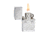 Zippo BS/GD Lines Classic Style Lighter, High Polish Chrome 24903