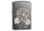Zippo Fancy Skull Design Pocket Lighter 29883