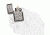 Zippo Script Black Ice Pocket Lighter, 29631