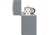 Zippo Slim Lighter Gray No Logo