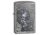 Zippo Spade and Skull Design Lighter w/ Box 29666