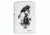 Zippo Spazuk Bird Design Matte Pocket Lighter, White, 29645