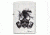 Zippo Spazuk Gas Mask Design Matte Pocket Ligher, White, 29646