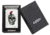 Zippo Spazuk Skull Design Matte Pocket Lighter, White, 29644