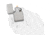 Zippo Venetian 45th AnniversaryLighter w/ Click, Silver, One Size, 49053