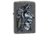 Zippo Wolf Skull Feather Design Pocket Lighter 29863