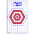 EZ2C Targets OP Exclusive EZ2C Targets Style H14B, Red/Blue, 25 Pack, EZ2CH14B