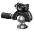 Leofoto MH-60LRC Lever-Release Hybrid Clamp Panning Dynamic Head /w Handlebar Control, Arca/Picatinny, Black, MH-60LRC