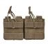 NcSTAR Vism AR10/M1A/FAL .308 Dual Magazine Pouch, Tan, CV3082MP2977T