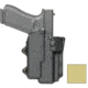 Alien Gear Holsters Rapid Force Locking Belt Slide Slim Holster, Glock 17/47 Gen 1-5/17 MOS/22 Gen 1-4/47 MOS, Shadow Systems MR920L/DR920, Lone Wolf LTD17, Tan, Left Hand, Without Light-Bearing, Clamshell Packaging, Matte Tan, RS-B-0601-TN-LH-L0-C
