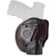 1791 Gunleather 3 Way Multi-Fit OWB Concealment Holster, Glock 26, Ruger LC9, S&amp;W MP9, Ambidextrous, Signature Brown, Size 3, 3WH-3-SBR-A