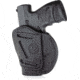 1791 Gunleather 3 Way Multi-Fit OWB Concealment Holster, Glock 26, Ruger LC9, S&amp;W MP9, Ambidextrous, Stealth Black, Size 3, 3WH-3-SBL-A