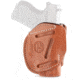 1791 Gunleather 3 Way Multi-Fit OWB Concealment Holster, Glock 42/43, S&amp;W Bodyguard, Ambidextrous, Classic Brown, Size 2, 3WH-2-CBR-A