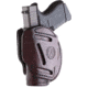 1791 Gunleather 3 Way Multi-Fit OWB Concealment Holster, Glock 42/43, S&amp;W Bodyguard, Ambidextrous, Signature Brown, Size 2, 3WH-2-SBR-A