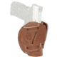 1791 Gunleather 3 Way Multi-Fit OWB Concealment Holster, Sig 228, Springfield XDS, Ambidextrous, Classic Brown, Size 4, 3WH-4-CBR-A