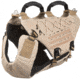221B Tactical Titan Vest - K-9 Harness w/ Level IIIA K-9 Body Armor, Desert Tan, TTNV-WA-DTT