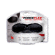 3M ForceFlex Plus Flexible Safety Eyewear,Glossy Black Frame,Gray Lens 92231-80025