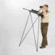4 Stable Sticks Bush Essential Shooting Sticks, Dark Grey, BEB