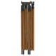 4 Stable Sticks Ultimate Shooting Sticks, Dark Brown, ULTLEATHER