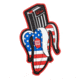 5.11 Tactical Banana Clip USA Patch - Unisex, Multi, 1 SZ, 81739-999-1 SZ